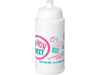 Спортивная бутылка Baseline Plus объемом 500 мл, белый