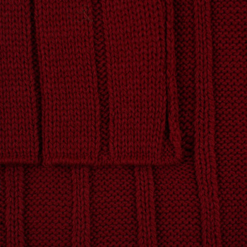 Плед Tressa, темно-красный