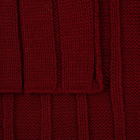 Плед Tressa, темно-красный