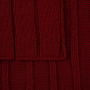 Плед Tressa, темно-красный