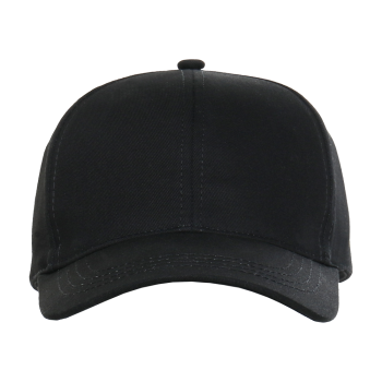 Бейсболка STAN 6 клиньев хлопок 280, 07, Чёрный,  (20)  (56-58)