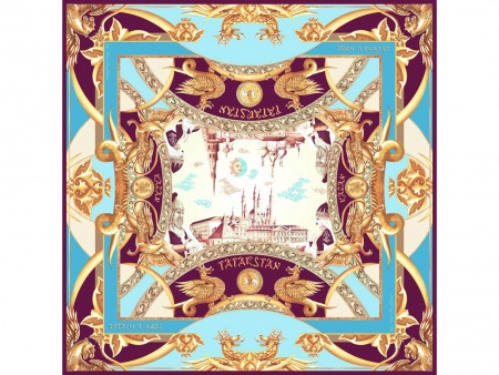 Платок "Казань драгоценная"