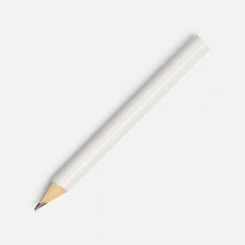 Карандаш простой Mini, белый