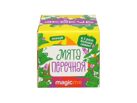 Набор для выращивания "Экокуб Magicme "Мята"