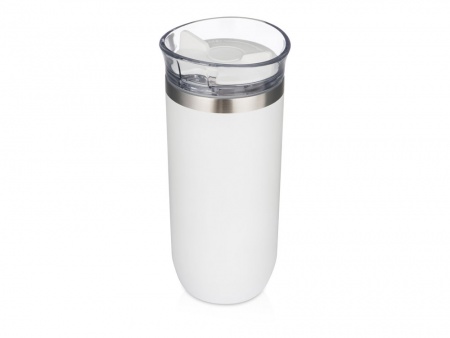 Вакуумный термостакан «Volcano», 450 мл, белый (Р)