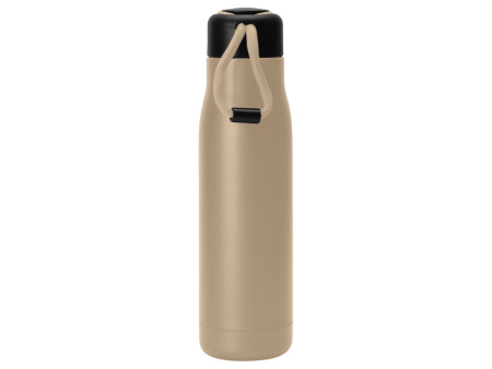 Вакуумный термос "Ardent" Waterline, 500 мл, тубус, бежевый