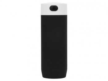 Вакуумная термокружка «Recoil», черный/белый