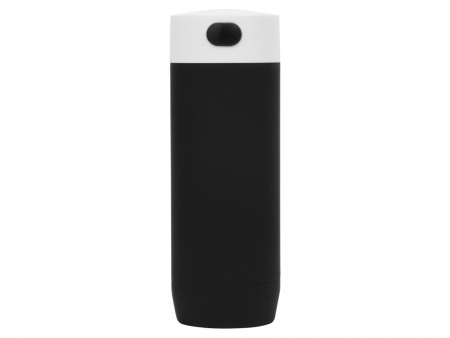 Вакуумная термокружка «Recoil», черный/белый