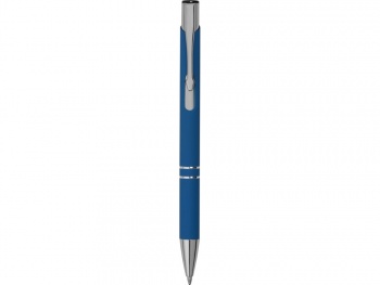 Ручка металлическая шариковая "Legend Gum" софт-тач, синий