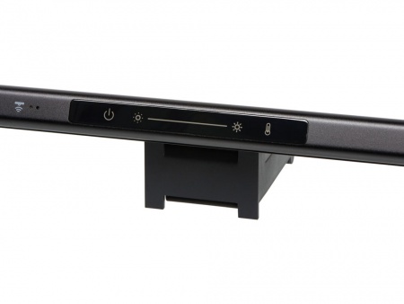 Лампа для монитора «PractIQ» с датчиком движения, 66 LED, диммер, черный