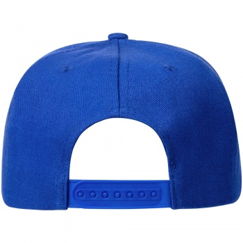 Бейсболка Snapback с прямым козырьком, ярко-синяя Бейсболка Snapback с прямым козырьком, ярко-синяя