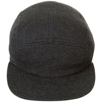 Бейсболка Baldwin, черный меланж