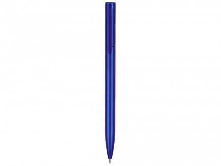 Пластиковая шариковая ручка "Leon", синий металлик