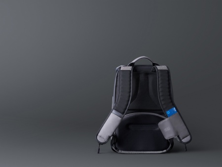 Антикражный рюкзак SnapPack для ноутбука 16", серый