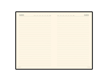 Ежедневник недатированный А6 «Megapolis», черный