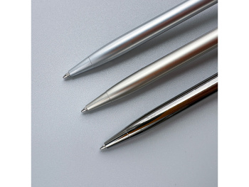 Ручка шариковая автоматическая BrunoVisconti® "PALERMO" цвет корпуса вороненая сталь, 0.7 мм