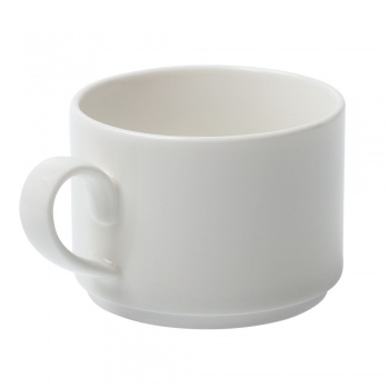 Кофейная пара Maxim Diamond, молочно-белая