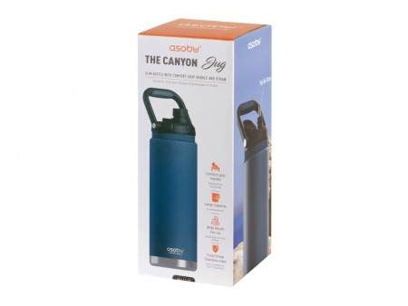 Вакуумный термос «Canyon Jug», синий, 1430 мл