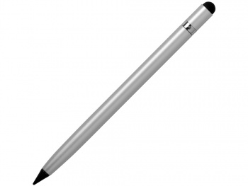 Вечный карандаш "Eternal" со стилусом и ластиком, серебристый