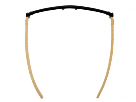 Солнцезащитные очки из бамбука с зеркальной линзой "Rockwood Motion", синий