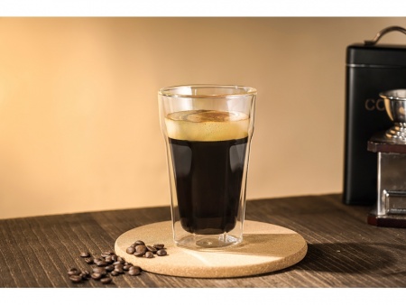 Стакан граненый с двойными стенками "Silva"