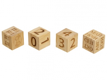 Настольный органайзер с вечным календарем и подставкой для телефона "Akira", натуральный