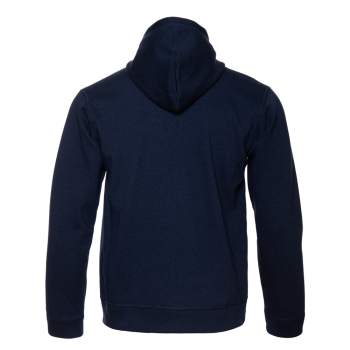 Толстовка мужская STAN с капюшоном на молнии сэндвич 320, 18, Тёмно-синий меланж,  (146)  (46/S)
