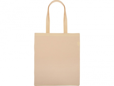 Сумка для шопинга Twin двухцветная из хлопка, 180 г/м2, красный/натуральный