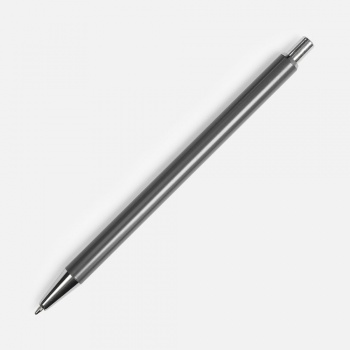 Ручка шариковая Slim Beam, серая