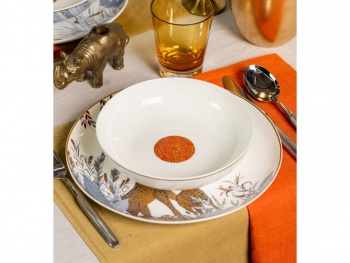 Суповая тарелка Valerie Concept S.PLATE 2 GLD