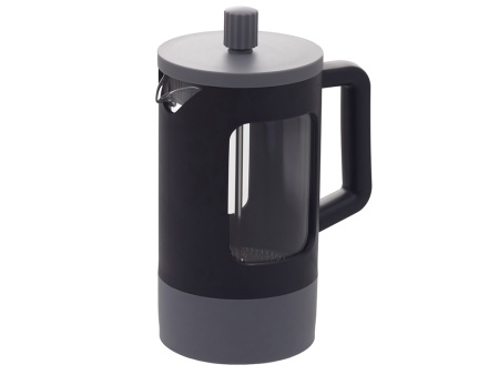 Френч-пресс "Double Tone", черный-серый