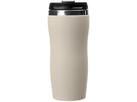 Термокружка "Mony Steel" 350 мл, soft touch, бежевый