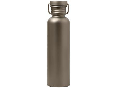 Бутылка для воды из титана "Titan", 750ml, темно-серый