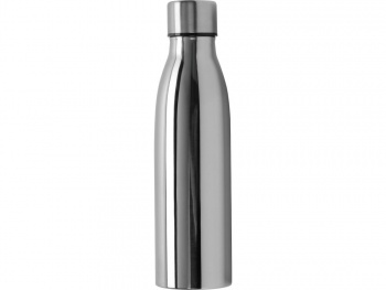 Вакуумная герметичная термобутылка «Fuse» с 360 крышкой, тубус, серебристый, 500 мл