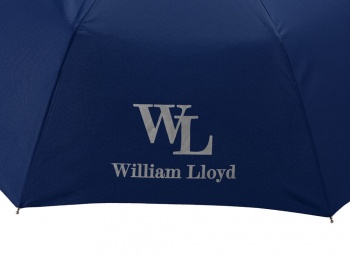 Складной зонт полуавтоматический William Lloyd, синий