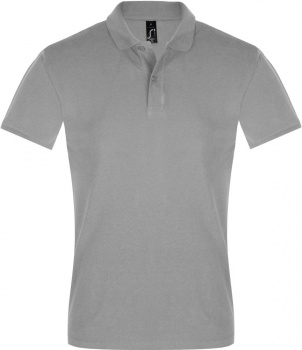 Рубашка поло мужская Perfect Men 180 серый меланж