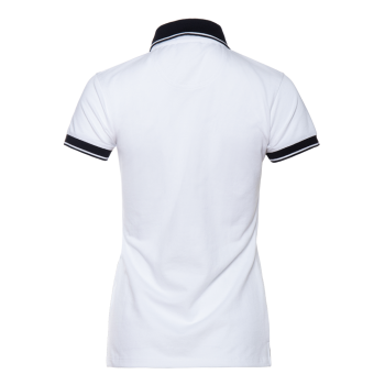 Рубашка поло женская STAN с контрастными деталями хлопок/полиэстер 185, 04CW, Белый,  (10)  (50/XL)