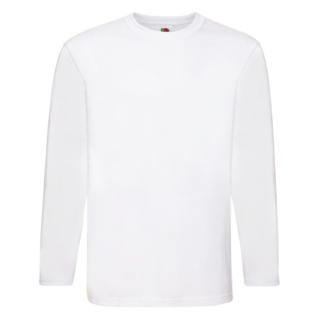 Футболка "Super Premium Long Sleeve", белый, S, 100% х/б, 190 г/м2