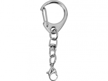 Карабин для флешки, серебристый