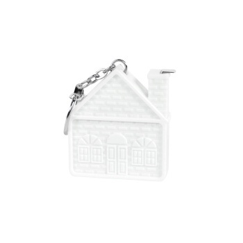 Брелок-рулетка  "Домик" (1 м), 5,1х1,4х4,7 см, пластик