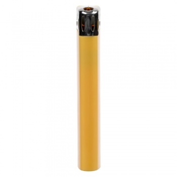 Зажигалка пьезо Flameclub, многоразовая, желтая