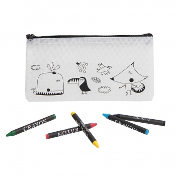 Набор подарочный U-PAINT: антистресс, пенал для раскрашивания, сумка для раскрашивания