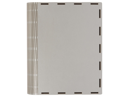 Деревянная коробка с резной крышкой "Книга", L