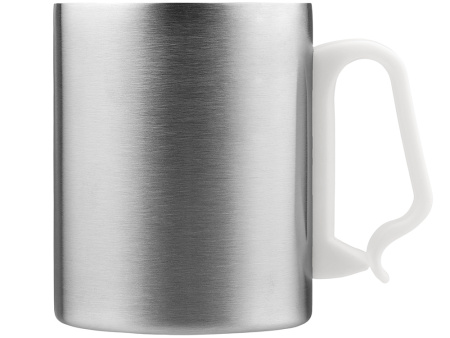 Стальная кружка с двойными стенками "Climber Max", 450 мл, белый