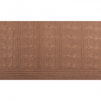 Плед VELVILJE MINI, песчаный, шерсть 30%, акрил 70%, 120*170 см