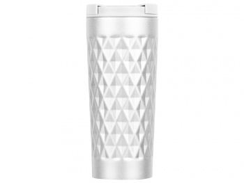 Герметичная вакуумная термокружка "Matrix",450 мл, серебристый