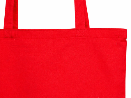 Сумка «Кэррими 180» из хлопка, 180 г/м2, красный