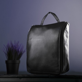 Несессер дорожный  "Прато", 17,5 x 5 x 13 см, кожа, тиснение