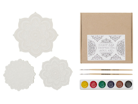 Набор для творчества мандалы из гипса «Soul Art»