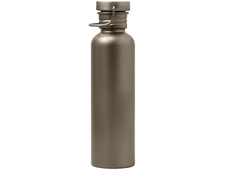 Бутылка для воды из титана "Titan", 750ml, темно-серый